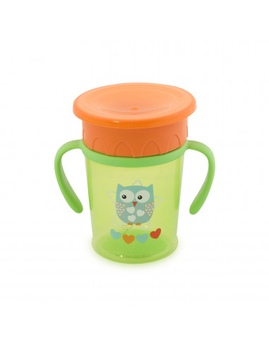 Cana de tranzitie, 12 luni+, 270 ml, All Around Cup 360 grade