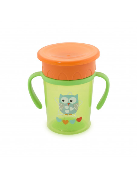 Cana de tranzitie, 12 luni+, 270 ml, All Around Cup 360 grade