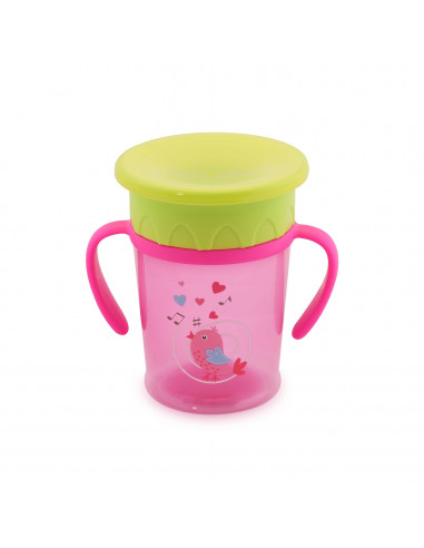 Cana de tranzitie, 12 luni+, 270 ml, All Around Cup 360 grade