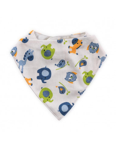 Baveta tip bandana, bumbac, Imprimeuri Colorate,1026016