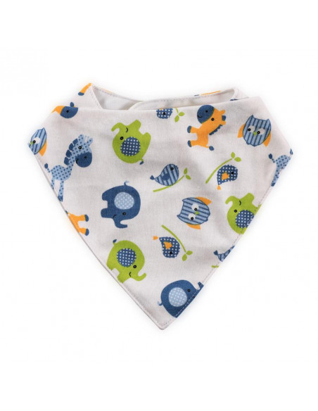 Baveta tip bandana, bumbac, Imprimeuri Colorate,1026016
