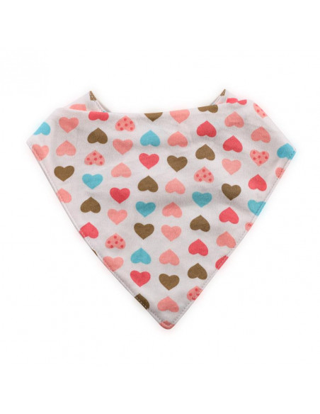 Baveta tip bandana, bumbac, Imprimeuri Colorate,1026016