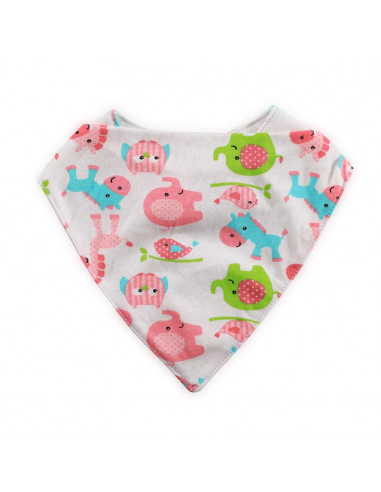 Baveta tip bandana, bumbac, Imprimeuri Colorate,1026016