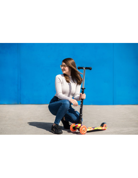 Trotineta pentru copii Mini, Black Flash,10390010015