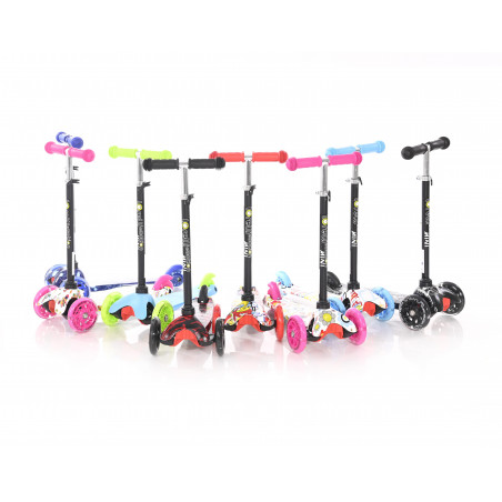 Trotineta pentru copii Mini, Pink Butterfly,10390010011