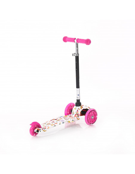 Trotineta pentru copii Mini, Pink Butterfly,10390010011