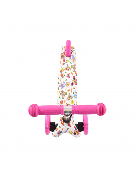 Trotineta pentru copii Mini, Pink Butterfly,10390010011