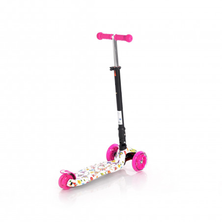 Trotineta pentru copii Rapid, Pink Butterfly,10390040011