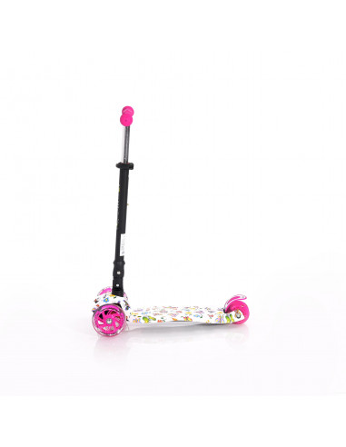 Trotineta pentru copii Rapid, Pink Butterfly,10390040011