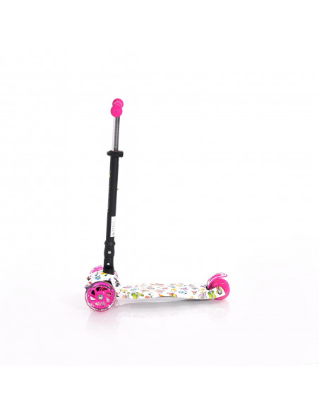 Trotineta pentru copii Rapid, Pink Butterfly,10390040011
