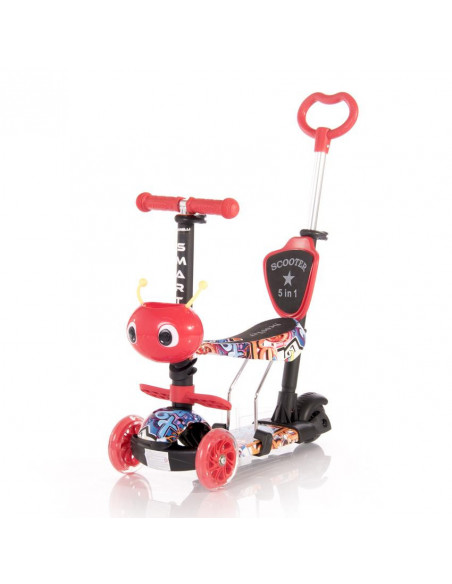 Trotineta pentru copii Smart Plus, Red,10390030002