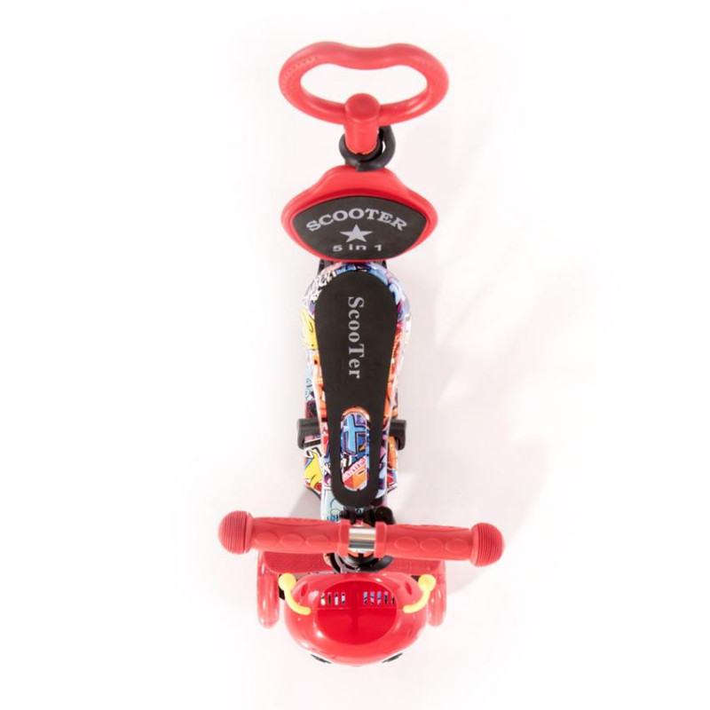 Trotineta pentru copii Smart Plus, Red,10390030002