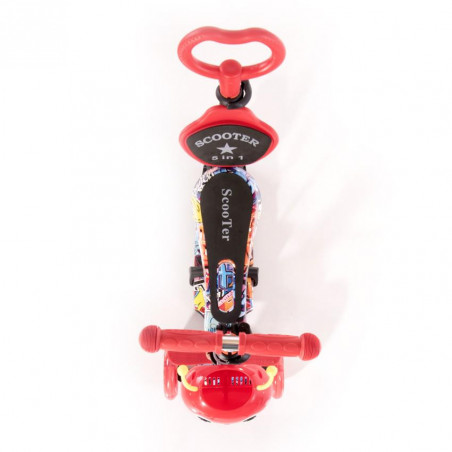 Trotineta pentru copii Smart Plus, Red,10390030002