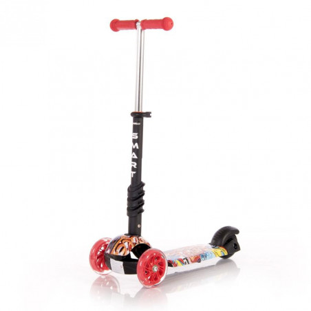 Trotineta pentru copii Smart Plus, Red,10390030002