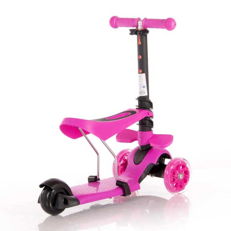 Trotineta pentru copii Smart Plus, Pink,10390030004
