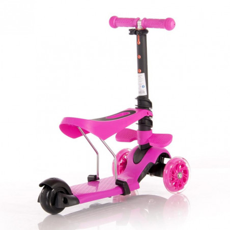 Trotineta pentru copii Smart Plus, Pink,10390030004