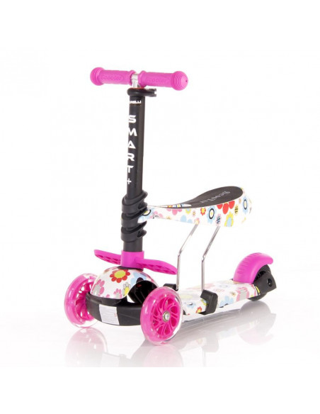 Trotineta pentru copii Smart Plus, Pink,10390030001