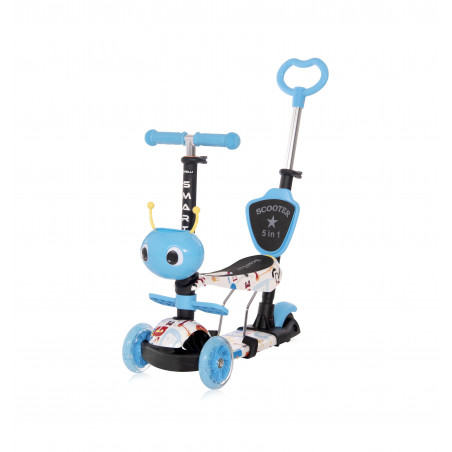 Trotineta pentru copii Smart Plus, Blue Tracery,10390030003 Trotineta pentru copii Smart Plus, Blue Tracery,10390030003