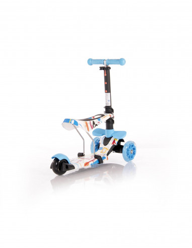 Trotineta pentru copii Smart Plus, Blue Tracery,10390030003 Trotineta pentru copii Smart Plus, Blue Tracery,10390030003
