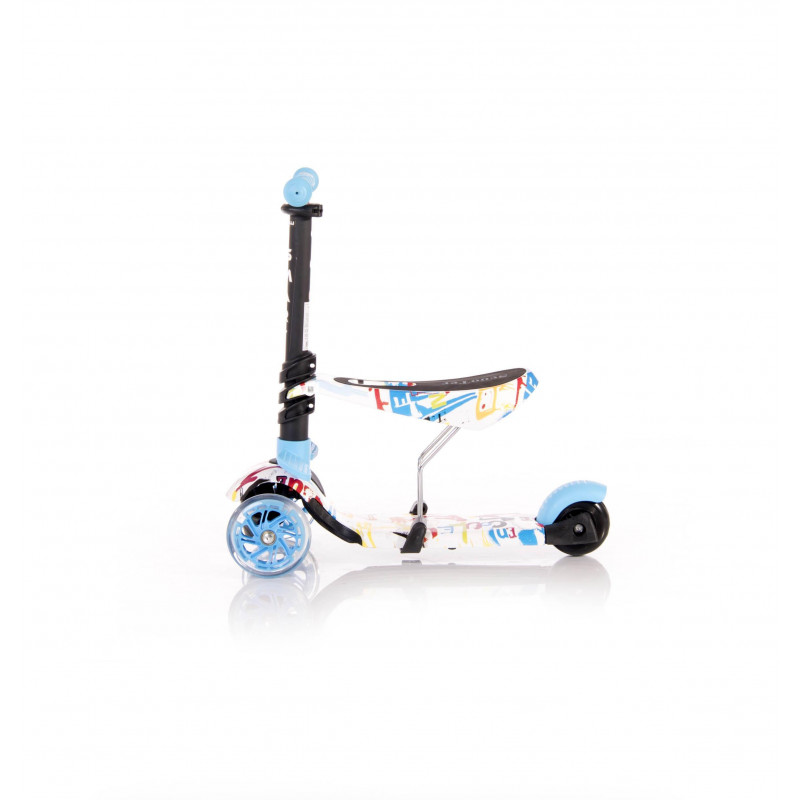 Trotineta pentru copii Smart Plus, Blue Tracery,10390030003 Trotineta pentru copii Smart Plus, Blue Tracery,10390030003