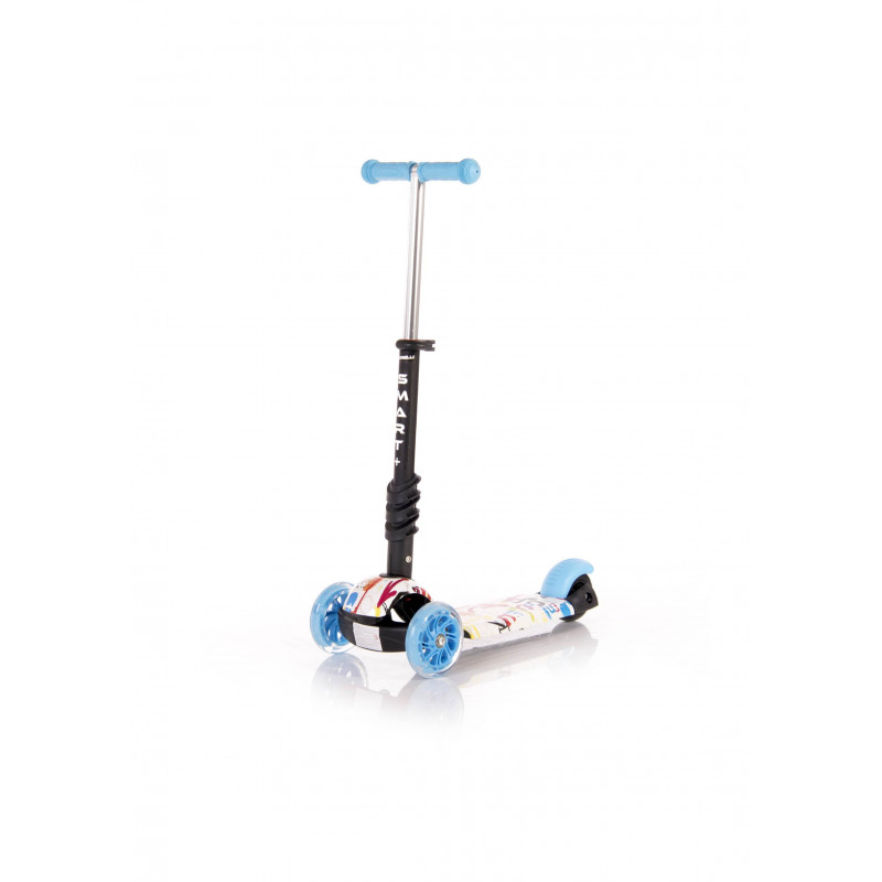 Trotineta pentru copii Smart Plus, Blue Tracery,10390030003 Trotineta pentru copii Smart Plus, Blue Tracery,10390030003