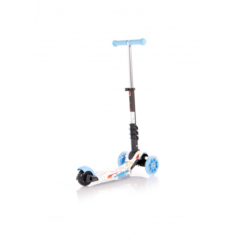 Trotineta pentru copii Smart Plus, Blue Tracery,10390030003 Trotineta pentru copii Smart Plus, Blue Tracery,10390030003