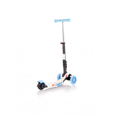 Trotineta pentru copii Smart Plus, Blue Tracery,10390030003 Trotineta pentru copii Smart Plus, Blue Tracery,10390030003