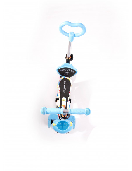 Trotineta pentru copii Smart Plus, Blue Tracery,10390030003 Trotineta pentru copii Smart Plus, Blue Tracery,10390030003