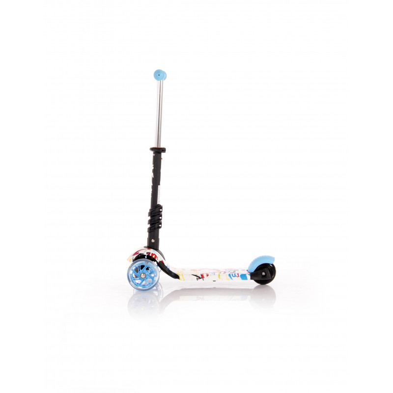 Trotineta pentru copii Smart Plus, Blue Tracery,10390030003 Trotineta pentru copii Smart Plus, Blue Tracery,10390030003