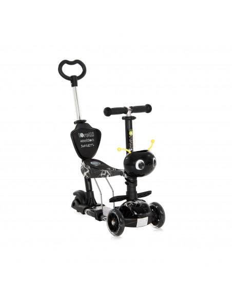 Trotineta pentru copii Smart Plus, Black Flash,10390030015