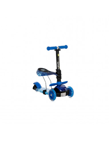 Trotineta pentru copii Smart Plus, Blue Cosmos,10390030012