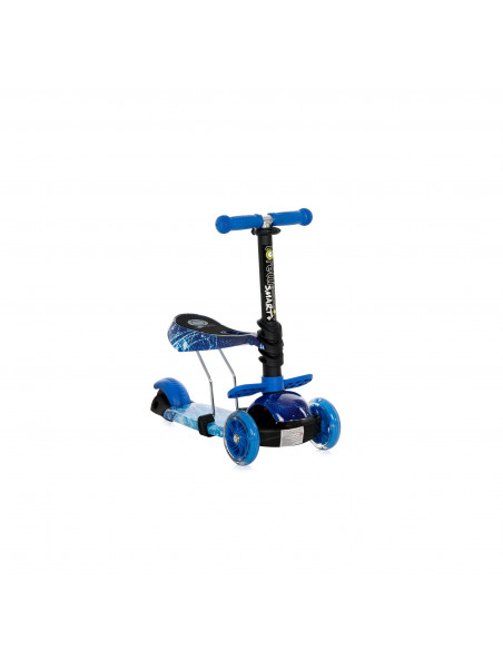 Trotineta pentru copii Smart Plus, Blue Cosmos,10390030012
