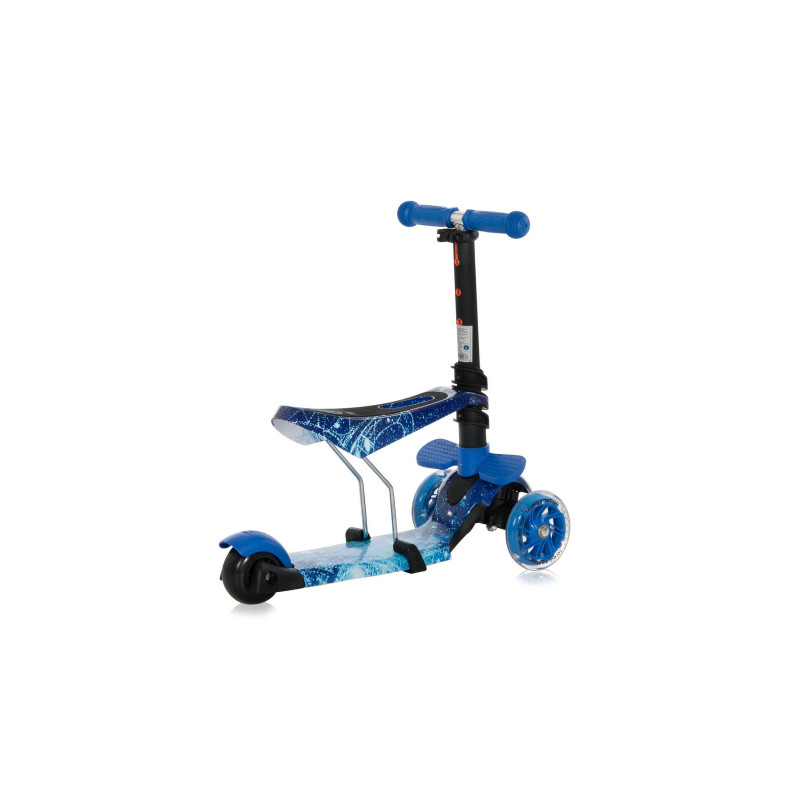 Trotineta pentru copii Smart Plus, Blue Cosmos,10390030012