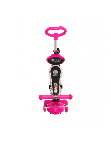 Trotineta pentru copii Smart Plus, Pink Butterfly,10390030011
