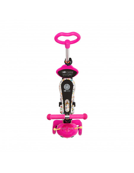 Trotineta pentru copii Smart Plus, Pink Butterfly,10390030011