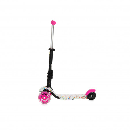 Trotineta pentru copii Smart Plus, Pink Butterfly,10390030011