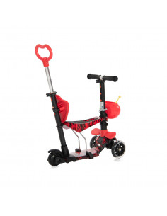 Trotineta pentru copii Smart Plus, Red Fire,10390030013 2