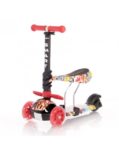 Trotineta pentru copii Smart, Red,10390020002