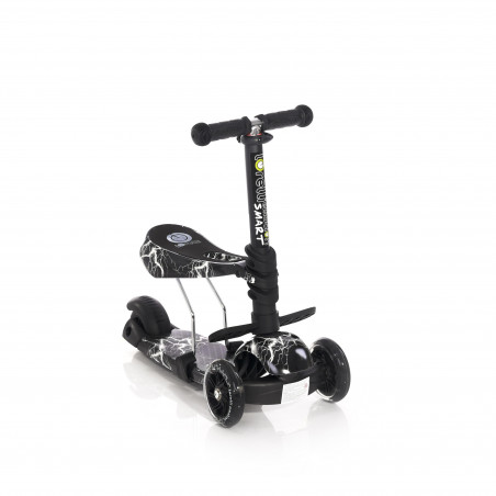 Trotineta pentru copii Smart, Black Flash,10390020015