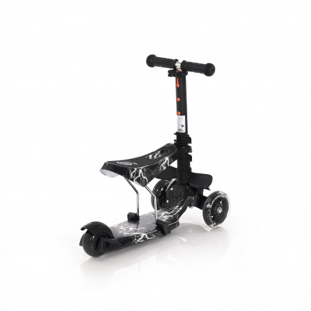 Trotineta pentru copii Smart, Black Flash,10390020015