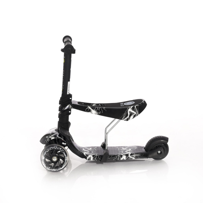 Trotineta pentru copii Smart, Black Flash,10390020015