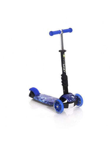 Trotineta pentru copii Smart, Blue Cosmos,10390020012