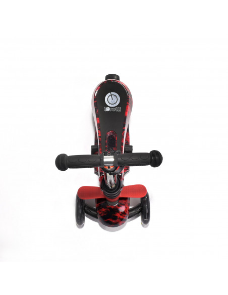 Trotineta pentru copii Smart, Red Fire,10390020013