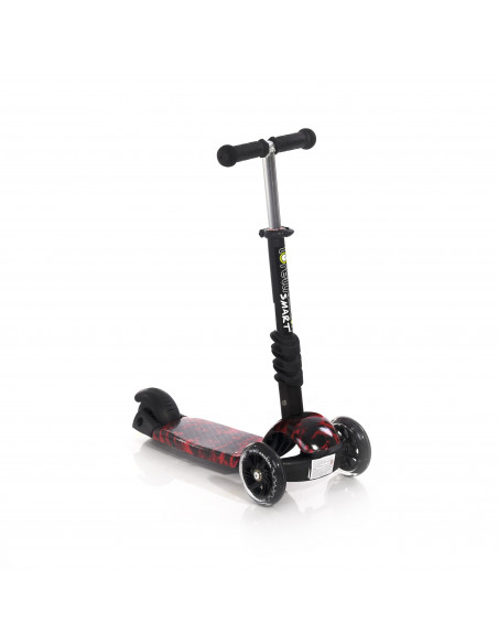 Trotineta pentru copii Smart, Red Fire,10390020013