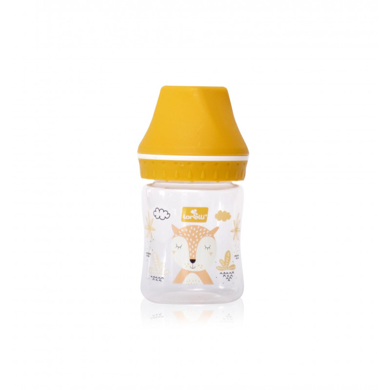 Biberon cu gat larg, 0 luni+, 125 ml, My Friend, culori