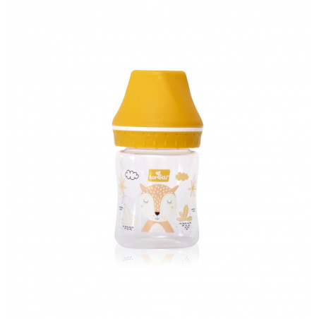 Biberon cu gat larg, 0 luni+, 125 ml, My Friend, culori