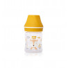 Biberon cu gat larg, 0 luni+, 125 ml, My Friend, culori