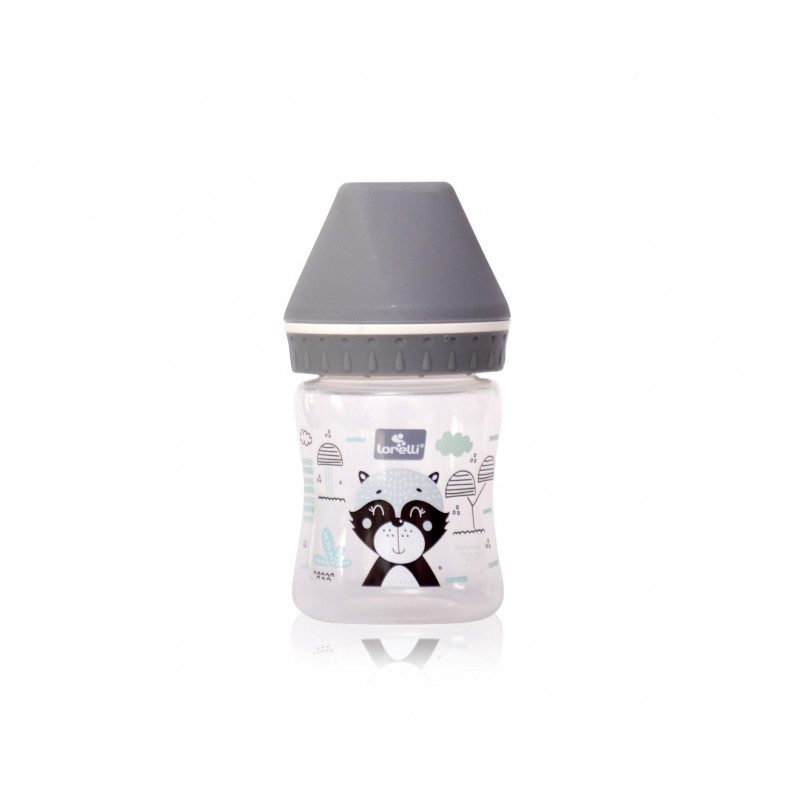 Biberon cu gat larg, 0 luni+, 125 ml, My Friend, culori