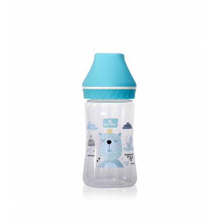 Biberon cu gat larg, 0 luni+, 250 ml, My Friend, culori