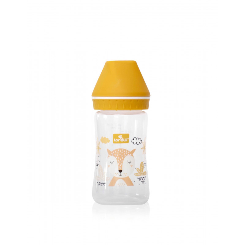 Biberon cu gat larg, 0 luni+, 250 ml, My Friend, culori